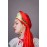 Headdress Kokoshnik "Irina" - Russian traditional Folk Costume