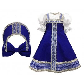 Dress for dance with kokoshnik - Russian tradition..