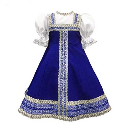 Dress for dance with kokoshnik - Russian traditional folk costume