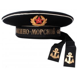 Russian / USSR Army Military Hat / Soviet Naval Pe..