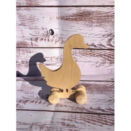 Blank wooden toy \ wood animal toy \ Wooden Toy "Duck" \ natural wood toy \ wood toy kids \ wood baby toy