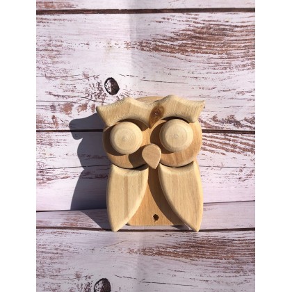 Blank wooden toy \ wood animal toy \ Wooden Toy "owl" \ natural wood toy \ wood toy kids \ wood baby toy