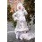 Costume the Snow Maiden, Snegurochka, Russian costume winter traditional, Winter dress