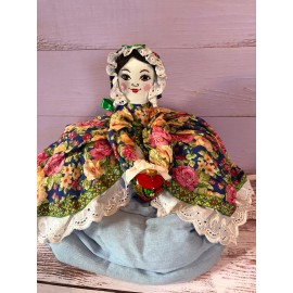 Big Russian handmade doll, woman teapot, Ragdoll, ..