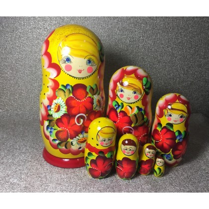 Matryoshka, Russian doll, Big matryoshka, Russian matryoshka, babushka, gift for mom, Russian Nesting Dolls, Matryoshka, Wooden Dolls