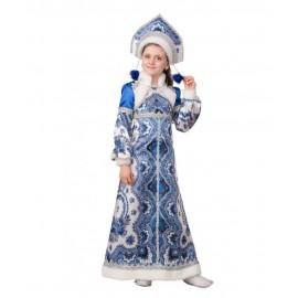 Costume the Snow Maiden + kokoshnik, Snegurochka, ..